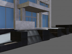 building 01 3D 모델