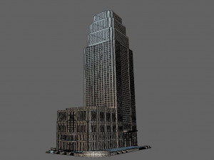 building 01 3D 모델