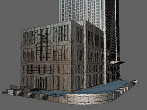 building 01 3D 모델