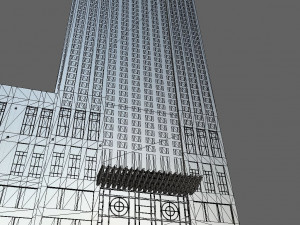 building 01 3D 모델