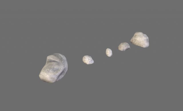 rocks 3D 模型 .c4d .max .obj .3ds .fbx .stl .blend