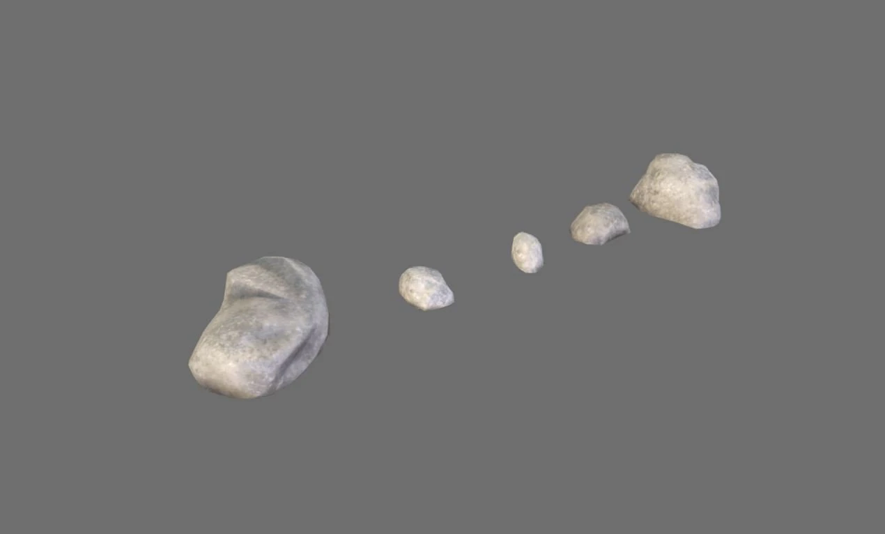 rocks 3D Model .c4d .max .obj .3ds .fbx .stl .blend 