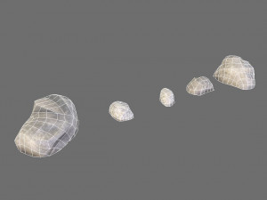 rocks 3D 模型