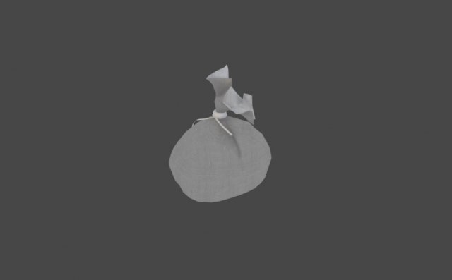 3d animated canvas sack Modello 3D .c4d .max .obj .3ds .fbx .stl .blend 