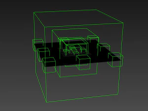 3d animated canvas sack 3D Model