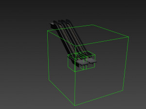 animated escalator 3Dモデル