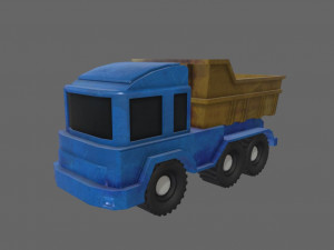 truck toy Modèle 3D
