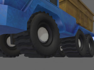truck toy 3D Model