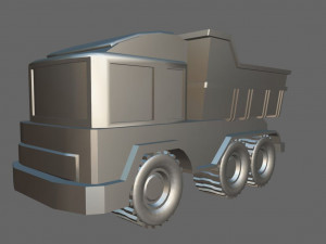 truck toy 3D Model