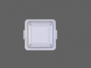 low poly bin 3D Model
