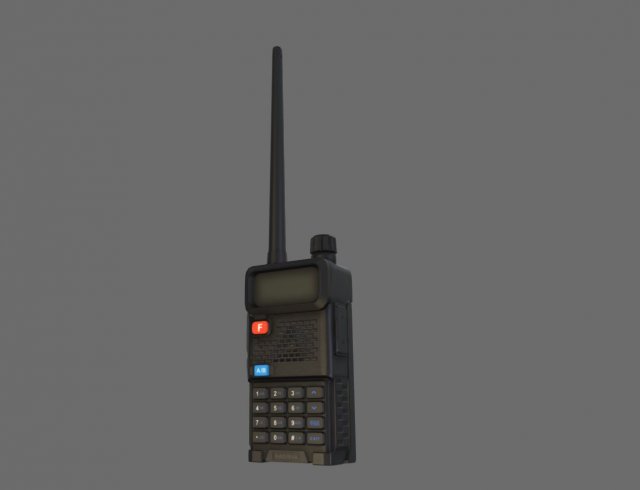 radio 3D 模型 .c4d .max .obj .3ds .fbx .stl .blend 