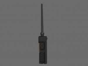 radio 3D 模型