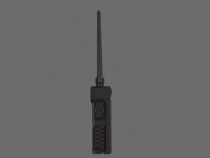 radio 3D 模型
