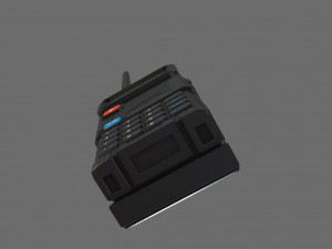 radio 3D 模型