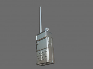 radio 3D 模型