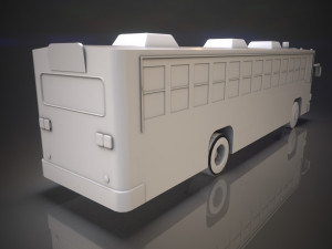 thai bus Modello 3D