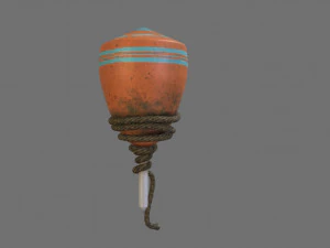 spinning top 3D Model