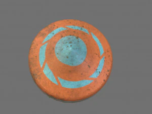 spinning top 3D Model