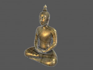 buddha statue 3D Model