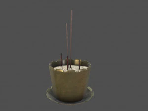 incense pot 3D Model