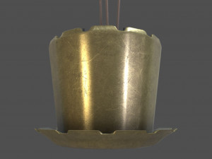 incense pot 3Dモデル