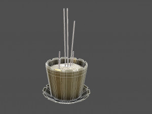 incense pot 3Dモデル