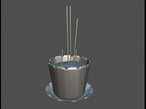 incense pot 3Dモデル
