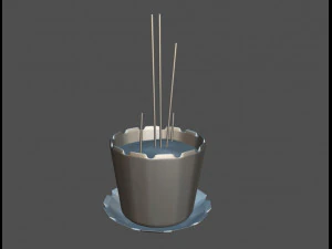 incense pot 3D Model