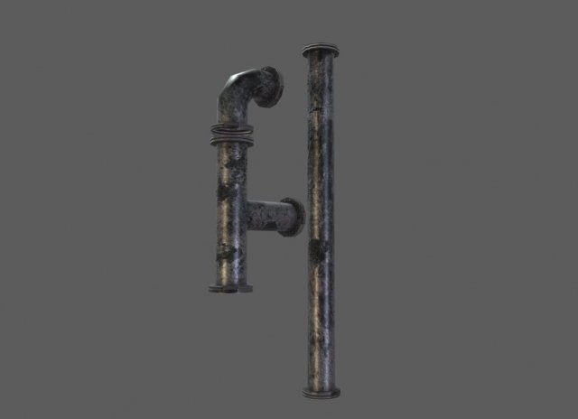pipe model Modello 3D .c4d .max .obj .3ds .fbx .stl .blend 