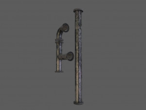 pipe model Modello 3D