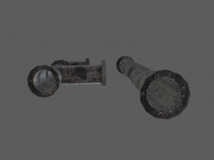 pipe model Modello 3D