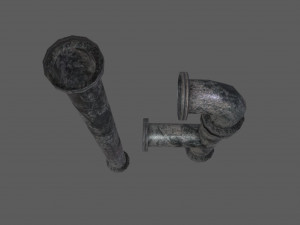 pipe model Modello 3D