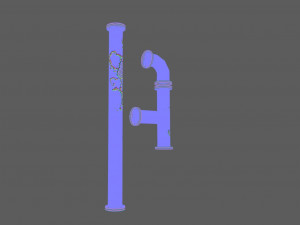 pipe model Modello 3D