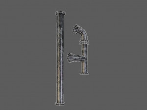 pipe model Modello 3D