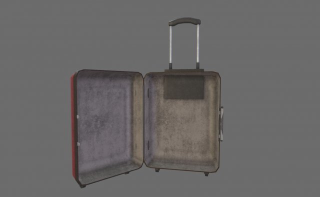 luggage 3D-Modell .c4d .max .obj .3ds .fbx .stl .blend 