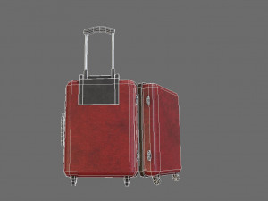 luggage 3D-Modell