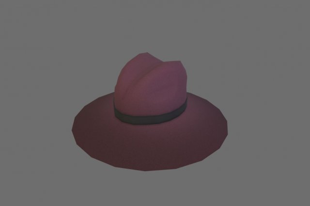 hat model 3Dモデル .c4d .max .obj .3ds .fbx .stl .blend 