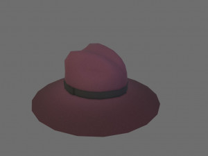hat model 3Dモデル