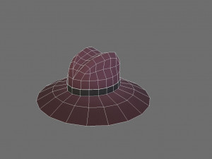 hat model 3Dモデル