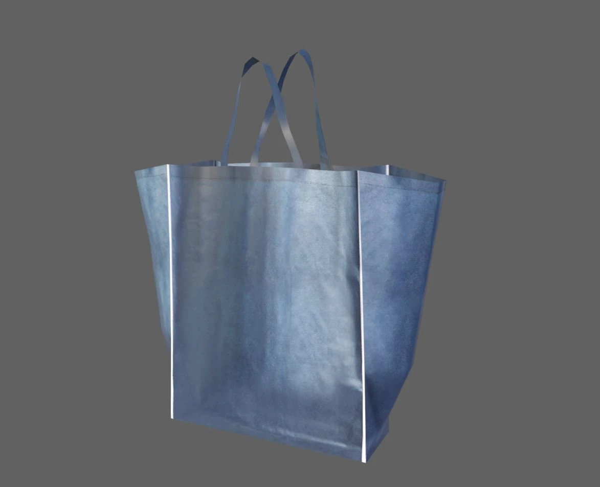 shopping bag 3D Model .c4d .max .obj .3ds .fbx .stl .blend