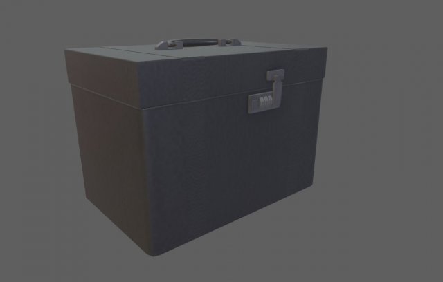 black box 3D 모델 .c4d .max .obj .3ds .fbx .stl .blend 