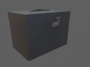 caja negra Modelo 3D
