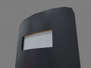 police shield Modelo 3D