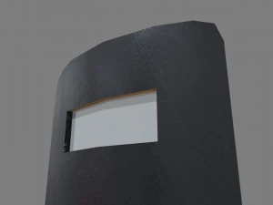 police shield 3D Model