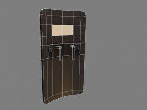 police shield Modelo 3D