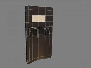 police shield 3D Model