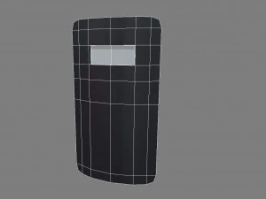 police shield 3D Model