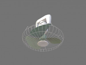 ceiling fan 3D मॉडल