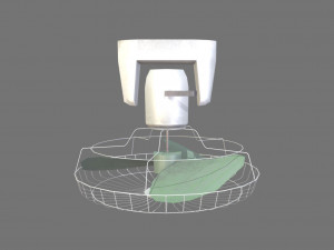 ceiling fan Modèle 3D