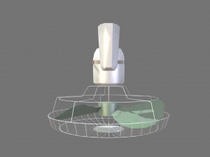 ceiling fan Modèle 3D